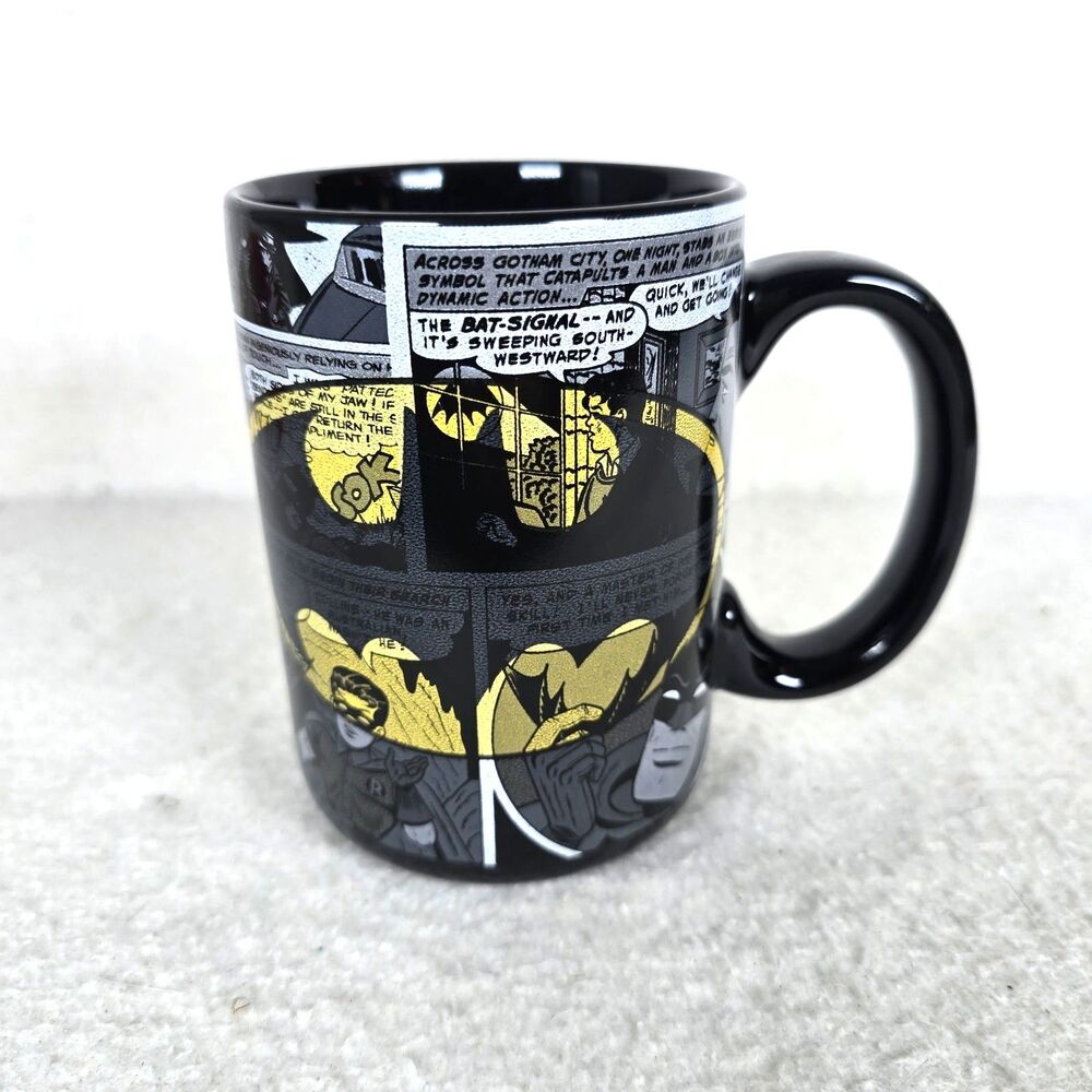 Zak Designs DC Comics Batman And Robin Comic Coffee Tea Mug 2020
